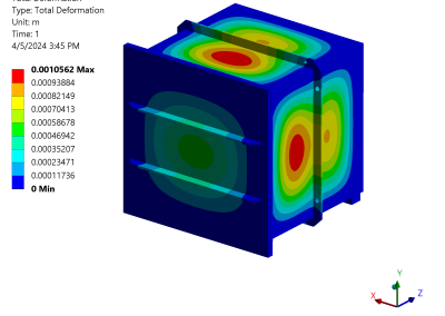 32 inch Cube Vacuum Chamber